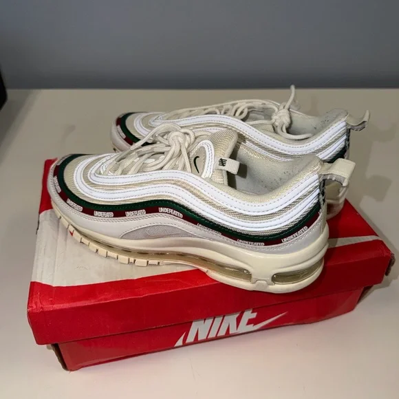 Nike Air Max 97 Cream and Black Sneakers - Picture 13 of 14